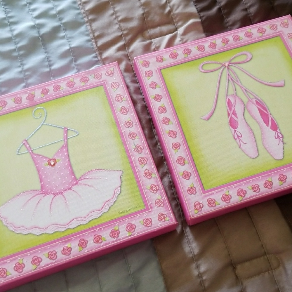Ballerina wall art